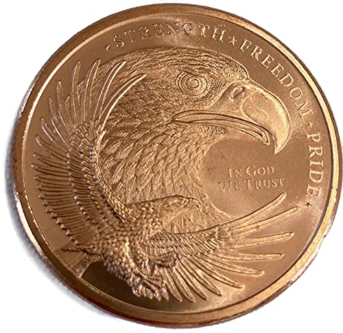 American Eagle Copper Round - 1 oz 0.999% Fine Copper Coin - Collectors Edition