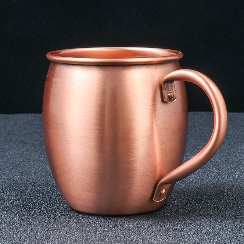 Pure Copper Drum Cocktail Mug