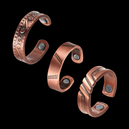 PureCopper Therapeutic Magnetic Ring