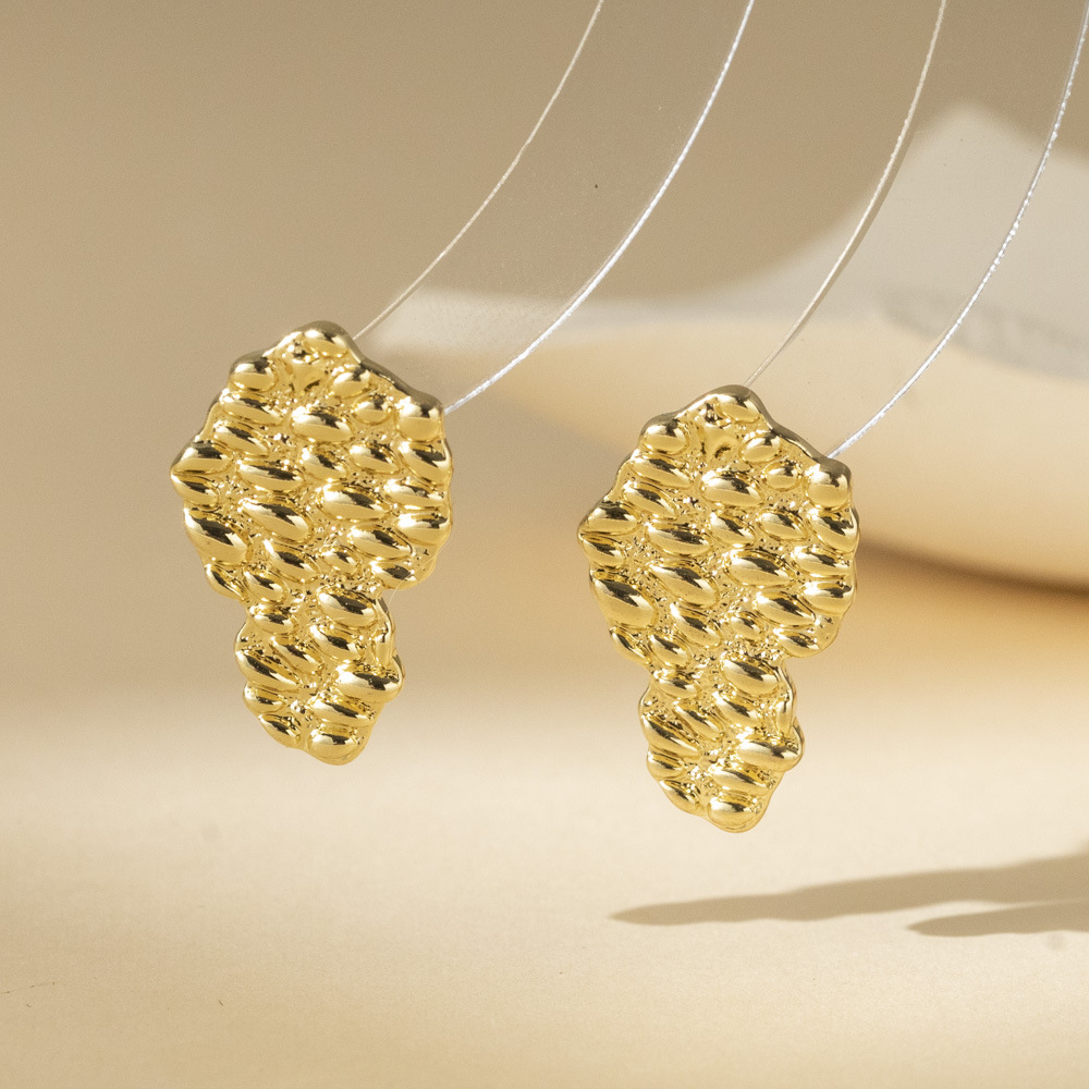 18K Gold-Plated Geometric Earrings